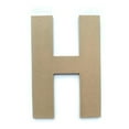 thumbnail image 1 of Lerman decor's wood letter H, 1 of 4