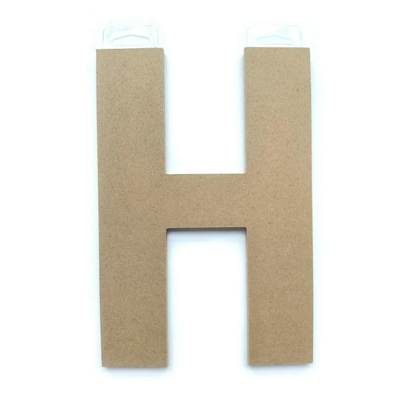 Lettre H en bois du décor Lerman Lettre H en bois