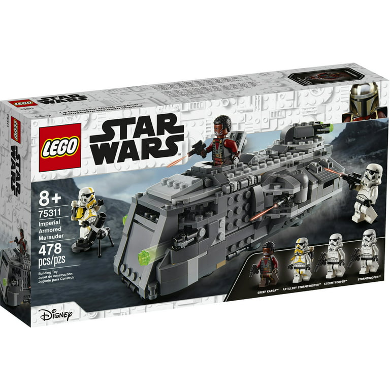 LEGO Star Wars: The Mandalorian Imperial Armored Marauder 75311 Building  Toy for Kids (478 Pieces) 