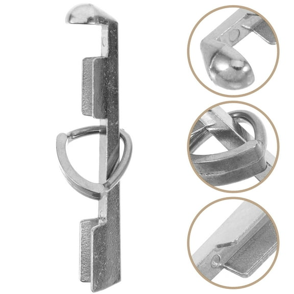 HAKIDZEL Pool Cue Tip Tool Silver 1Pack 4.53X0.59X0.59In Aluminum