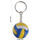 thumbnail image 3 of 2 Llavero con dije de voleibol, divertido llavero con pelota deportiva, único ER, 3 of 5