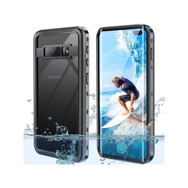 Samsung Galaxy S10 Plus S10+ Waterproof Case, Built in Screen Protector Protective Shockproof IP68 Underwater Waterproof Cover for Galaxy S10 Plus 6.4 inch