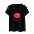 thumbnail image 1 of Birdeem Mode Femmes Manches Courtes Imprimé Floral Col Rond T-Shirt Blouse Chemises, 1 of 12
