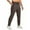 #H-Brown, variant on Mens Lighweight Hiking Pants Drawstring Athletic Casual Quick Dry Stretch Water Resistant Joggers with Pockets