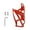 Red, variant on Durability Bike Water Bottles Cage Safe Mounting Smooth Cycling Accessory for Mountain Bike Accessories