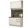 thumbnail image 1 of Cocina Integral Madesa Glamy Sin Tarja 120cm Blanco, 1 of 10