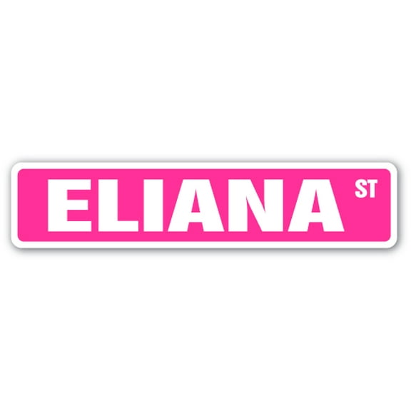 Eliana Street [3 Pack] of Vinyl Decal Stickers |for Laptop Car