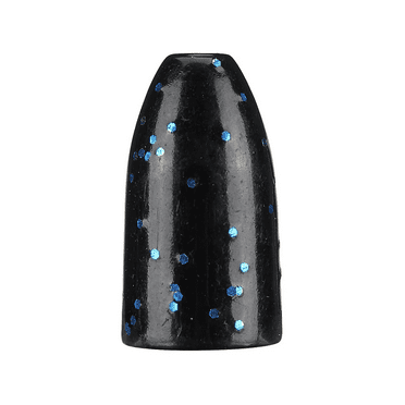 Tungsten Worm Weight Black/Blue Flake 1/8 oz