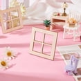 thumbnail image 5 of 20 Pcs Wooden Miniature Window Square Miniature Window Frame Mini Window Garden Ornaments Mini Furniture Window Frame for Miniatur Houses Decoration Furniture Acessories 2.8x2.8 inch, 5 of 9