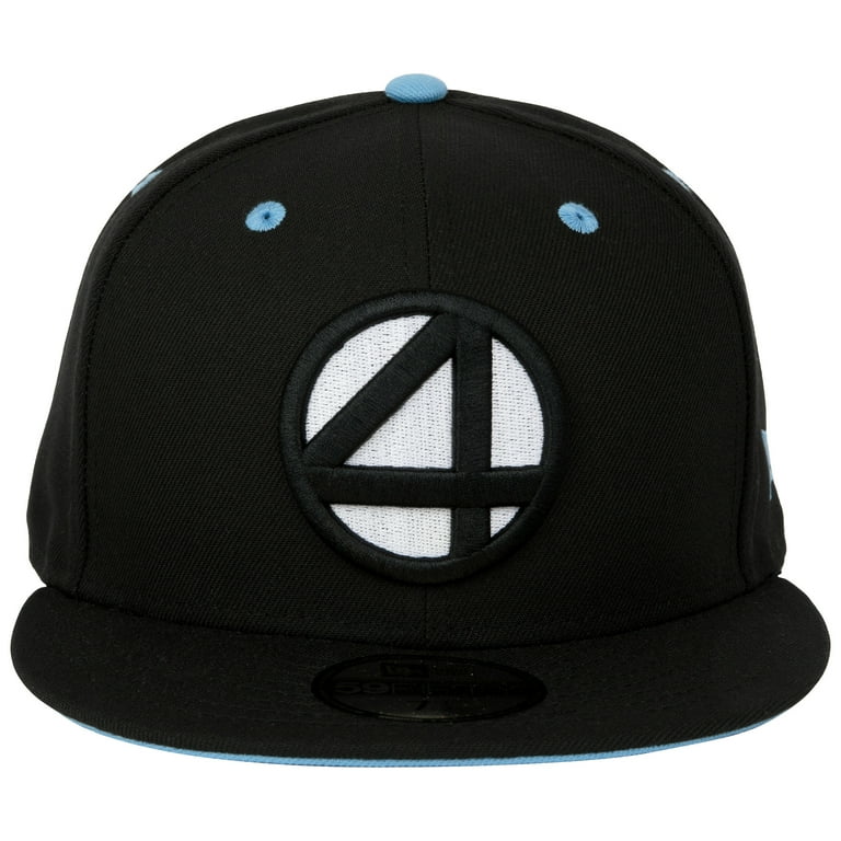 Fantastic 4 Logo Black Colorway New Era 59Fifty Fitted Hat-7