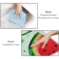 thumbnail image 4 of Watermelon Canvas Outdoor Picnic Blanket Waterproof Portable Mat with Carry Strap, 4 of 6