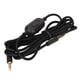 thumbnail image 1 of Cable de auriculares para juegos de 200 cm/6,6 pasteles de largo con control de volumen e interruptor de Silencio para pro x G433 G233, cable de auriculares tejido, 1 of 7