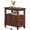 Cherry, variant on VVFLU Farmhouse End Table with Charging Station, Cherry Nightstand Narrow, Skinny Slim Small, Bedroom