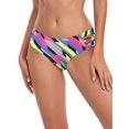 thumbnail image 3 of RELLECIGA Women's Swimsuit Strappy Bikini Swim Bottom Full Coverage Swimwear Bathing Suits, 3 of 7
