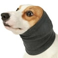 thumbnail image 1 of Hoodie Orejeras Oído Calentador Cuello Protección para Oídos Sombrero para Perros Gris M Redecilla de mascotas, 1 of 8