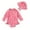 Red, variant on Younger Tree Infant Baby Girl One-Piece Swimsuit Long Sleeve Rash Guard Swimwear Hat Bathing Suit Set for 3-6 Months