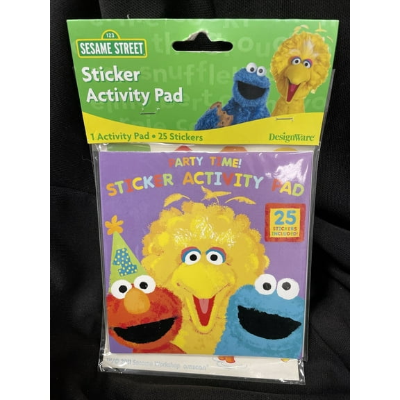 Amscan - Sesame Street 1st - Sticker Activity Pad