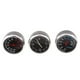 thumbnail image 2 of Termómetro Higrómetro Del Reloj Instrumentos Del Coche Luminoso de 3 Piezas Montaje, 2 of 9