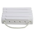 thumbnail image 4 of Attwood Marine Dock Ladder 11865-4 Boarding Rope Ladder; 5 Steps; Mounts To Cleat Or Railing; 11-3/4 Inch Blow Molded Steps; Without Hand Rails; Textured; White; Aluminum Tubing/Polyethylene Steps, 4 of 11