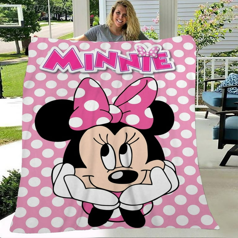 Minnie mouse outlet throw blanket walmart
