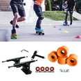 thumbnail image 3 of jinwen Support de Pont pour Camions de Planche à Roulettes 7 Pieds', Roulements ABEC-11, Pièce de Roues, Résistant à l'Usure, Orange, 3 of 9