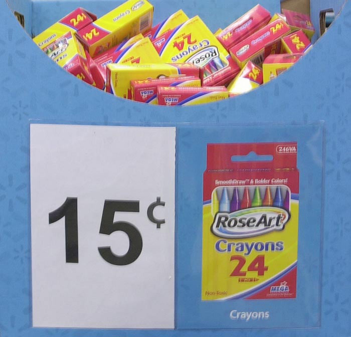 Rose Art 24ct Crayons
