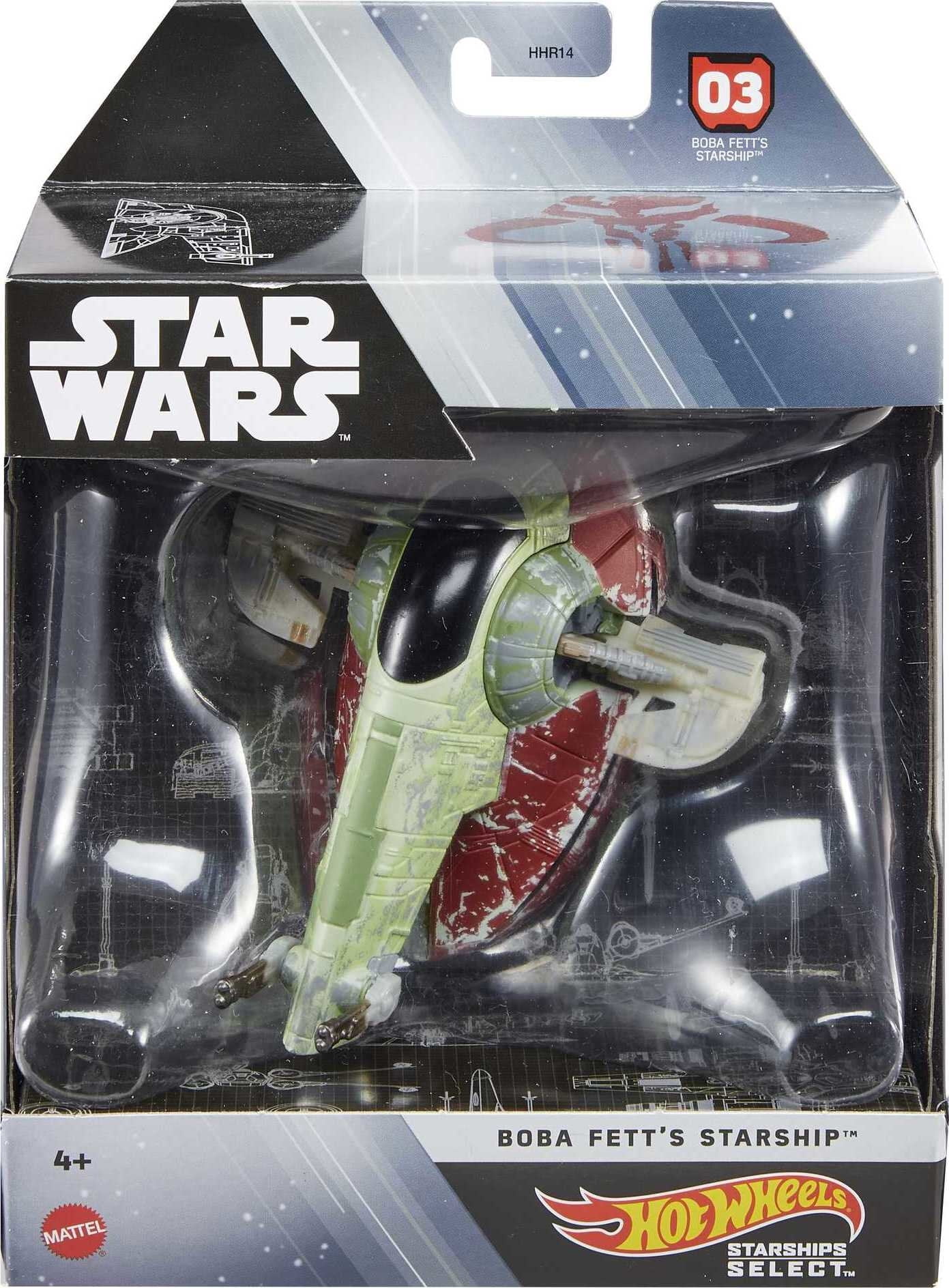 Hot Wheels Star Wars Starships Select, Premium Replica, Gift for Adults Collectors