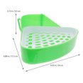 thumbnail image 2 of Pet Toilet Hamster Cage Corner Litter Box for Hamster Guinea Pig Ferret Gerbil Chinchilla, 2 of 5