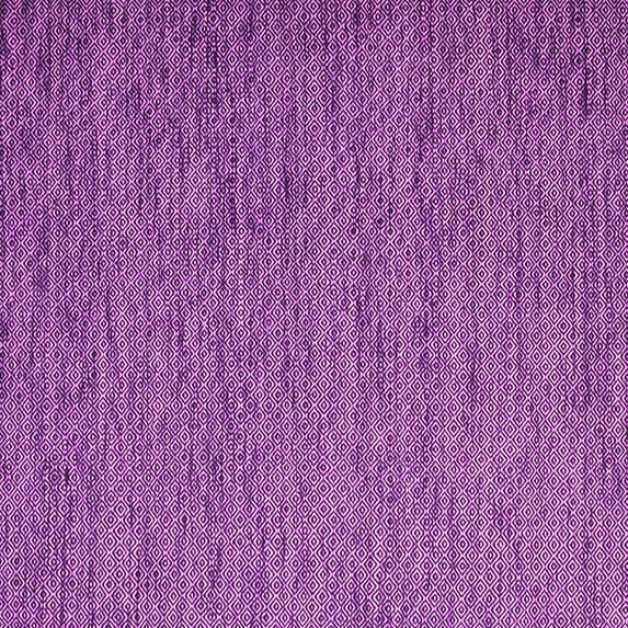 Ahgly Company Indoor Square Abstract Pink Contemporary Area Rugs, 5' Square