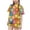 Brown, variant on Girls Outfit Sets, Crew Neck Printed 2PC Short Sleeve T-Shirts and Shorts Sets Pink Size 6 T
