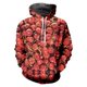 thumbnail image 3 of Sudadera con capucha con gráfico de frutas para hombres y mujeres, sudadera con estampado 3D de comida deliciosa, sudaderas casuales de manga larga, tops de gran tamaño, jerséis, 3 of 5