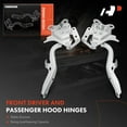 thumbnail image 3 of A-Premium Front Driver and Passenger Hood Hinges Compatible with Lexus RX350 2010-2015, RX450h 2010-2015, Sport Utility, Front Left and Right Side, 2-PC Set, Replace# 5341048090, 5342048090, 3 of 8