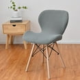 thumbnail image 3 of Stretch for Polar Fleece Butterfly Chair Protective Cover Removable And Washable Dark Gray, 3 of 9