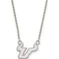 thumbnail image 1 of Sterling Silver Ss Rh-P Logoart University Of South Florida Small Pendant With Necklac (18 X 15) Made In United States ss009usfl-18, 1 of 5