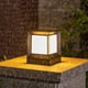 thumbnail image 4 of 3X de Columna Solar LED Lámpara de Pilar con Energía Solar Luz de Pared Impermeable para Exteriores para Jardín Paisajístico de Patio 10CM, 4 of 5