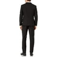 thumbnail image 3 of Adam Baker Men's Tuxedo 100% Wool Modern Fit Double Breasted 2-Piece Peak Lapel Tuxedos for Men, 3 of 6