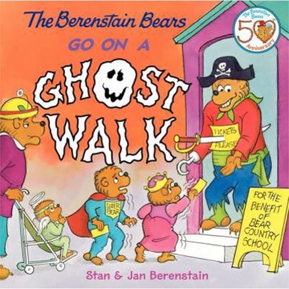 Pre-Owned The Berenstain Bears Go on a Ghost Walk: A Halloween Book for Kids (Hardcover) 0060573996 9780060573997