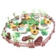 thumbnail image 4 of 55 Piezas de Simulación de Salvajes Yotijar Juguete de la cerca de los animales de granja, 4 of 10
