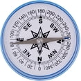 thumbnail image 2 of 100mm Large Round Portable Compass for Outdoor Teaching Camping Hiking Navigation, 2 of 5