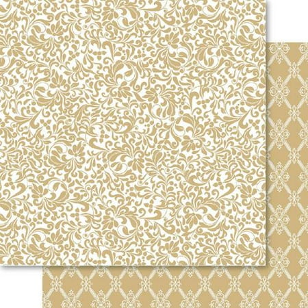 Bella! Betrothed Double-Sided Cardstock 12"X12"-Tendril