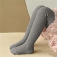 thumbnail image 5 of Girls Knitted Pantyhose Stretchy Dance Tights Breathable Cotton Leggings Toddler Footed Tights Kids Ballet Base Layer Versatile All Season Wear, 5 of 9