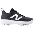 thumbnail image 2 of New Balance Youth 4040V8 Molded Baseball Cleats Black/White 11K, 2 of 6