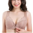 thumbnail image 2 of Tbopshirt Bras for Women Comfortable Lace Breathable Bra Underwear No Rims, 2 of 5