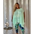 thumbnail image 6 of The Mint Mesh Draped Poncho Top, 6 of 7