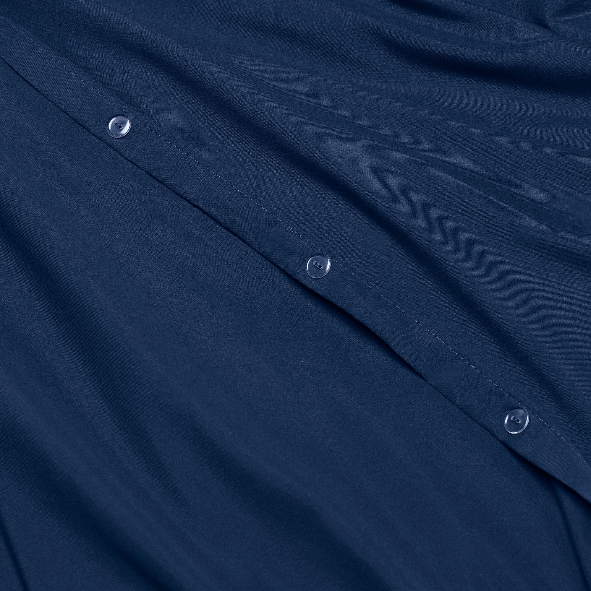 Hearth & Harbor 3-Piece Navy Duvet Cover Set, Queen