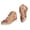 White, variant on Pandaie Women's Summer Dressy Platform Sandals Open Toe Low Wedge Heels Espadrille 2.36 Inch Bohemia Beach Vacation Shoes Beige 6.5