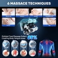 thumbnail image 5 of 2026 Upgraded Massage Chair Full Body Zero Gravity 4D SL Track Yoga Stretching, AI Voice, White, 5 of 10