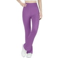thumbnail image 7 of BIG ELEPHANT Fleece Lined Lightweight Flare Leggings, Girls High Waisted Flared Pants for Winter, 7 of 7