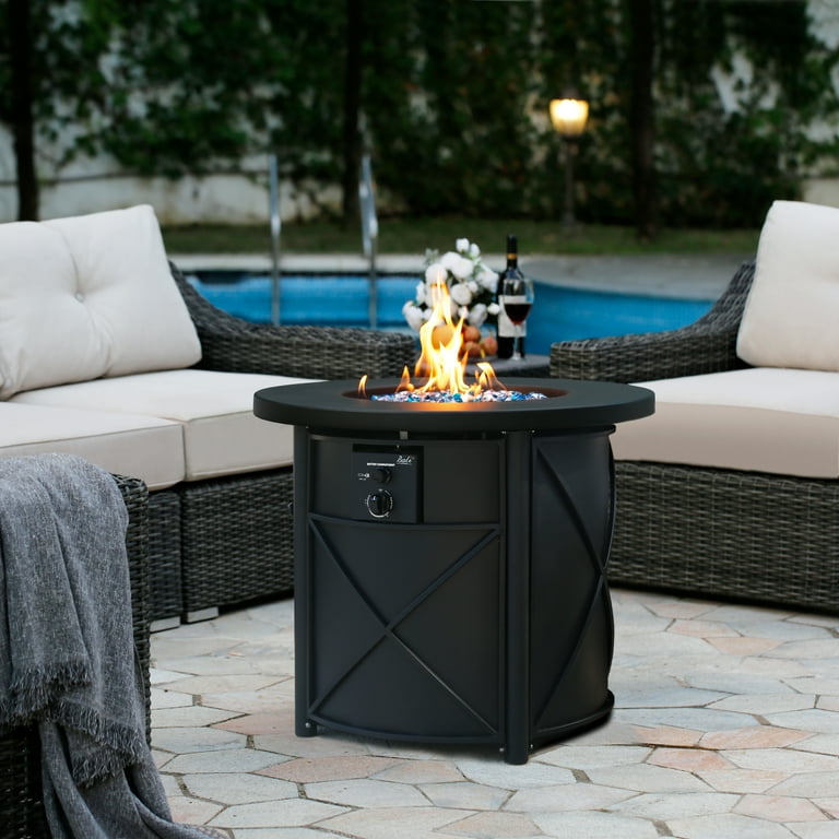Fire Pit Deck Heater Home Depot HeatMaxx 42 60,000BTU Fire Pit