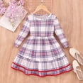 thumbnail image 6 of Youmylove Baby Girls Long Sleeve Printed Princess Dress Dance Party Dresses Fall Winter Clothes Leisure Child Clothing, 6 of 9
